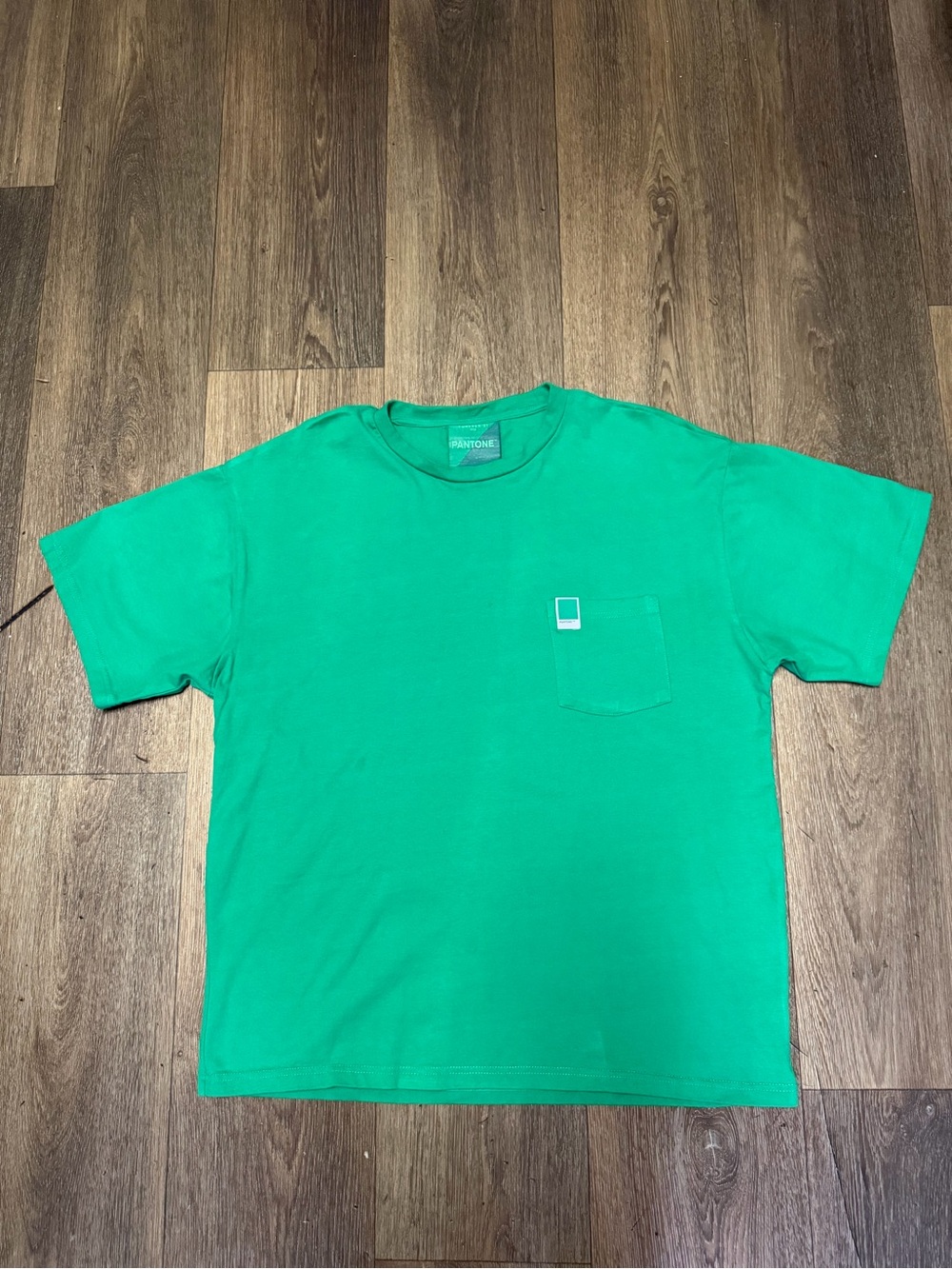 Pantone Green Short Sleeve Pocket T-Shirt